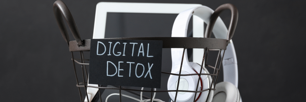 Digital detox for reducing social media addiction and screen time