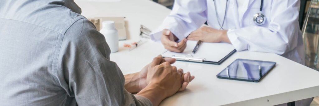 doctor visiting patient at home consultation in India